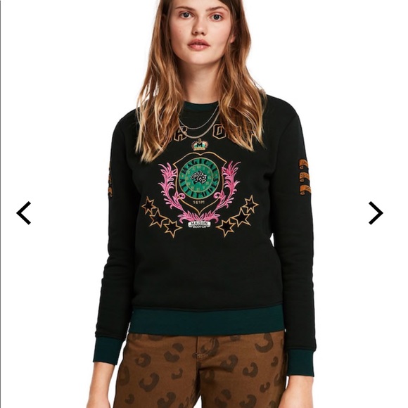 Scotch & Soda Mädchen Sweat with Scotch Artworks Sweatshirt Scotch & Soda Mädchen Sweat with Scotch Artworks Sweatshirt